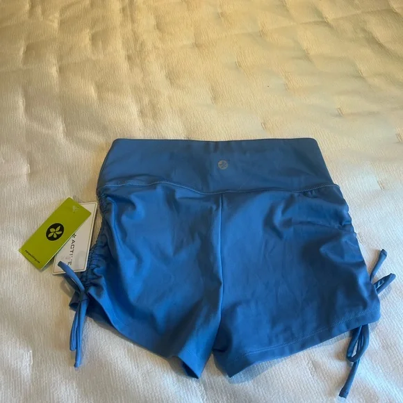 Blue Women's Shorts - Picture 3 of 3
